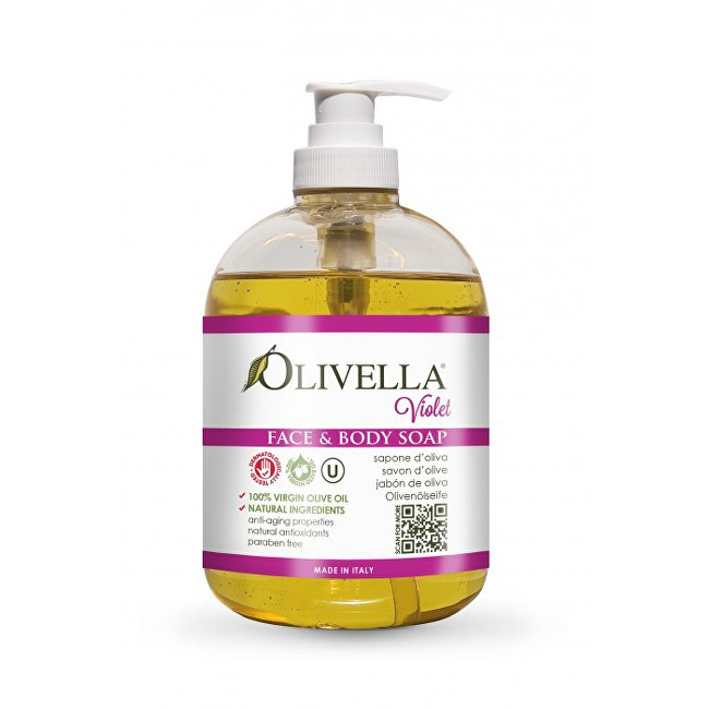 Olivella Tekuté mýdlo s vůní fialek 500 ml