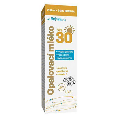 MedPharma Opalovací mléko SPF 30 230 ml