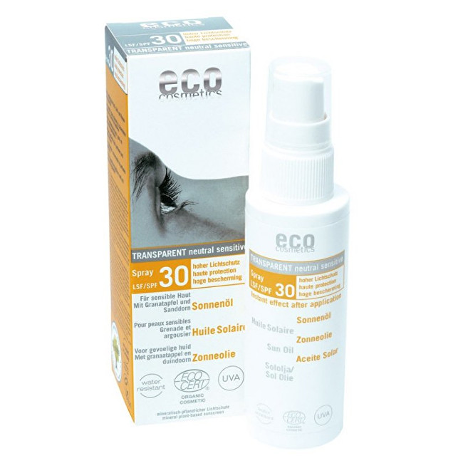 Eco Cosmetics Opalovací olej ve spreji SPF 30 BIO (50 ml)