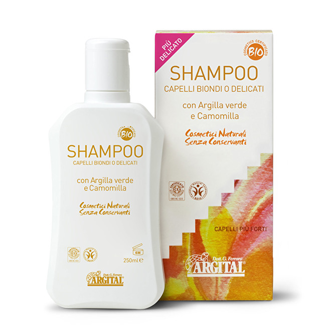 Argital Rozjasňující šampon na blond a jemné vlasy s heřmánkem 250 ml