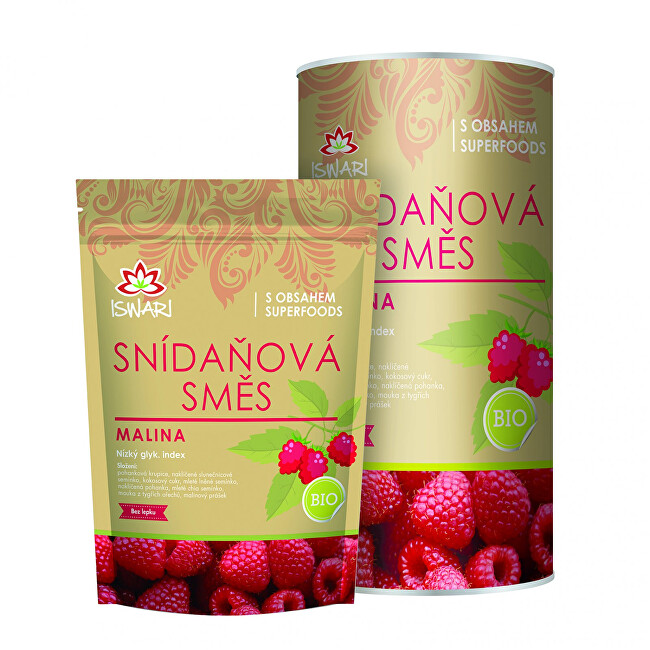 Zobrazit detail výrobku Iswari Snídaňová směs malina 3,2 KG - SLEVA - EXPIRACE Zobrazit detail výrobku Iswari Snídaňová směs malina 3,2 KG - SLEVA - EXPIRACE