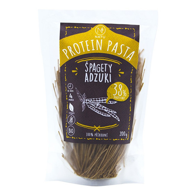 Zobrazit detail výrobku Natu Špagety adzuki BIO 200 g Zobrazit detail výrobku Natu Špagety adzuki BIO 200 g