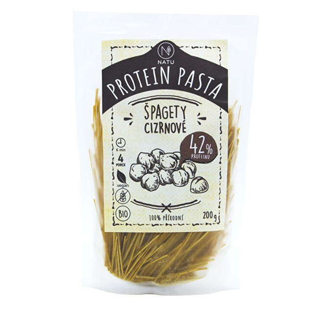 Zobrazit detail výrobku Natu Špagety cizrnové BIO 200 g Zobrazit detail výrobku Natu Špagety cizrnové BIO 200 g