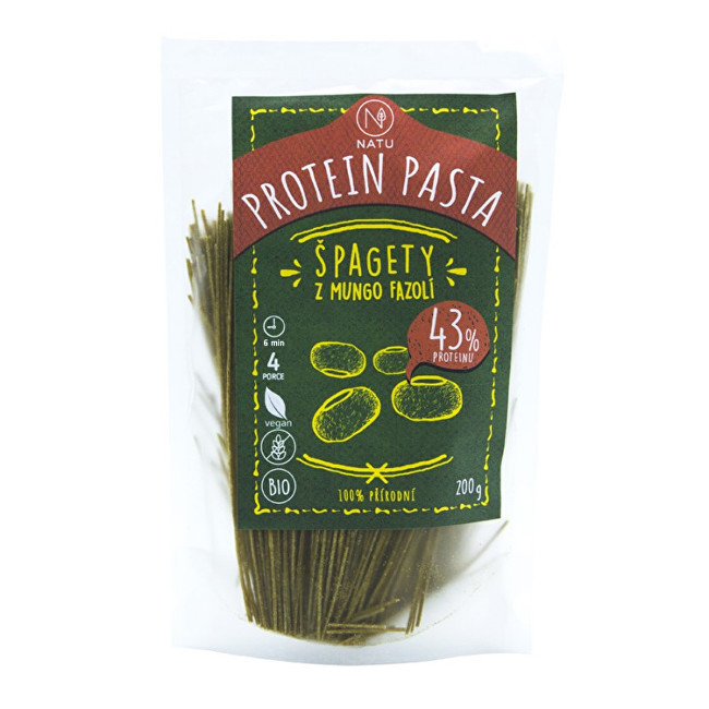 Zobrazit detail výrobku Natu Špagety z mungo fazolí BIO 200 g Zobrazit detail výrobku Natu Špagety z mungo fazolí BIO 200 g