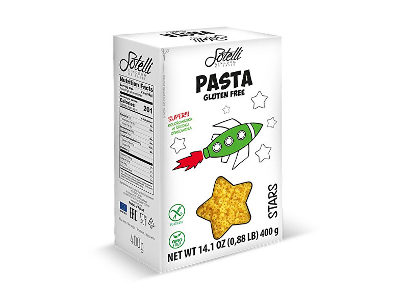 Zobrazit detail výrobku Rej Těstoviny bezlepkové stars 400g Zobrazit detail výrobku Rej Těstoviny bezlepkové stars 400g