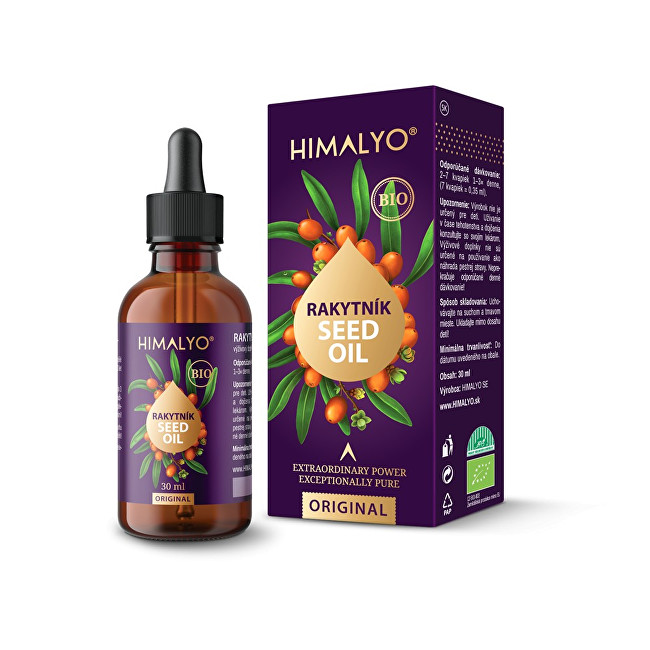 Himalyo BIO 100% Rakytník Seed Oil (olej ze semen rakytníku) 30 ml