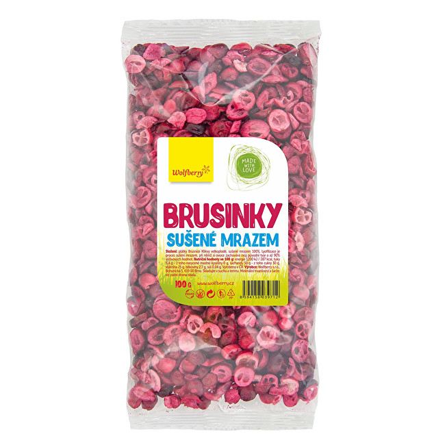 Wolfberry Brusinky lyofilizované 20 g