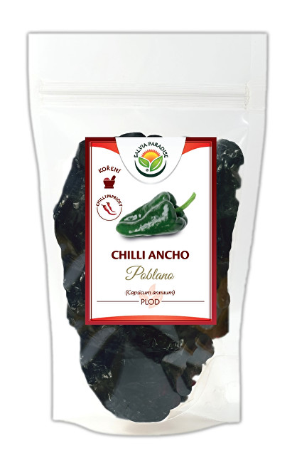 Zobrazit detail výrobku Salvia Paradise Chilli Ancho 1000 g Zobrazit detail výrobku Salvia Paradise Chilli Ancho 1000 g