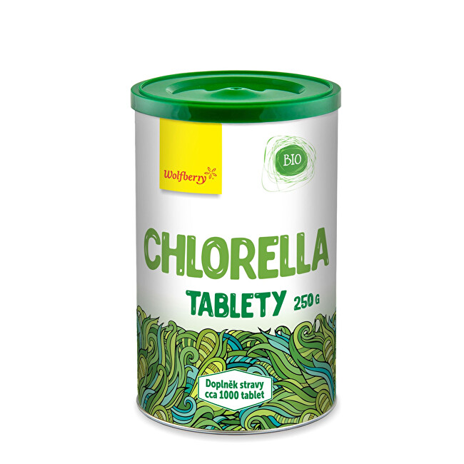 Zobrazit detail výrobku Wolfberry Chlorella BIO tablety 400 tbl (100 g) Zobrazit detail výrobku Wolfberry Chlorella BIO tablety 400 tbl (100 g)