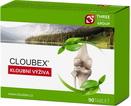Three Medics Group Cloubex® Kloubní výživa a vitamíny 90 tablet