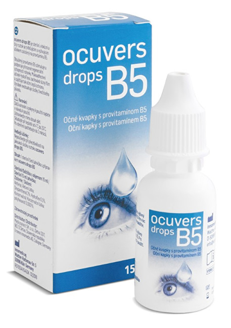 Ocuvers Drops oční kapky s provitamínem B5 15 ml