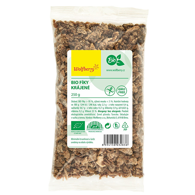 Wolfberry Fíky krájené BIO 100 g