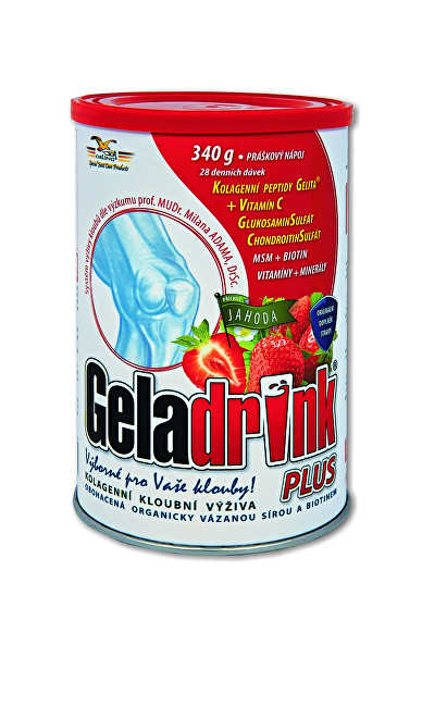 Zobrazit detail výrobku Orling Geladrink Plus Jahoda nápoj 340 g Zobrazit detail výrobku Orling Geladrink Plus Jahoda nápoj 340 g