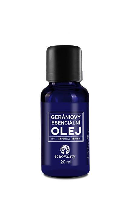 Zobrazit detail výrobku Renovality Gerániový esenciální olej 20 ml s pipetkou Zobrazit detail výrobku Renovality Gerániový esenciální olej 20 ml s pipetkou