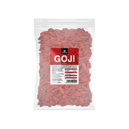 Zobrazit detail výrobku Allnature Goji Kustovnice čínská 1 kg Zobrazit detail výrobku Allnature Goji Kustovnice čínská 1 kg