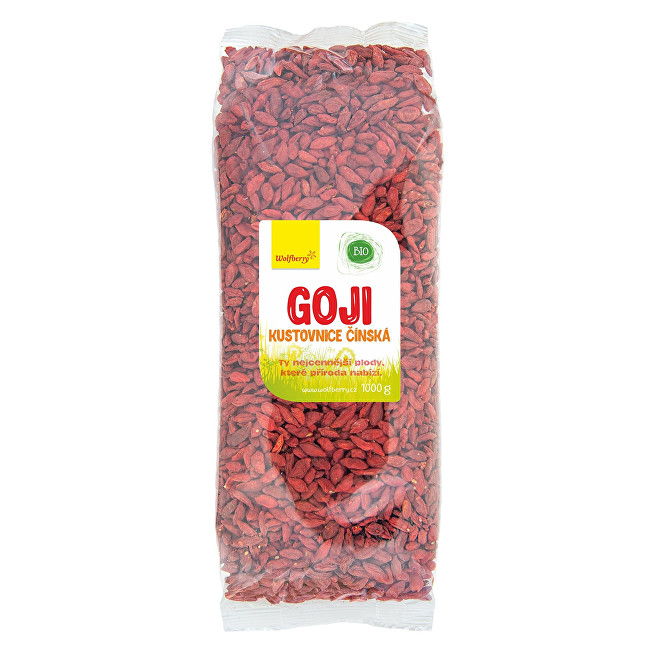 Zobrazit detail výrobku Wolfberry Goji kustovnice čínská BIO 250 g Zobrazit detail výrobku Wolfberry Goji kustovnice čínská BIO 250 g