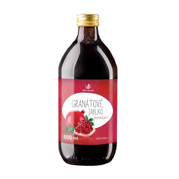 Zobrazit detail výrobku Allnature Granátové jablko 500 ml Zobrazit detail výrobku Allnature Granátové jablko 500 ml