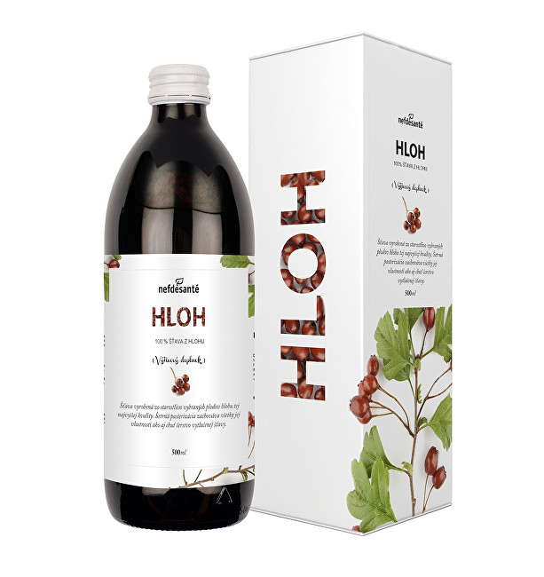 Zobrazit detail výrobku Nef de Santé Hloh - 100% šťava z hlohu 500 ml Zobrazit detail výrobku Nef de Santé Hloh - 100% šťava z hlohu 500 ml