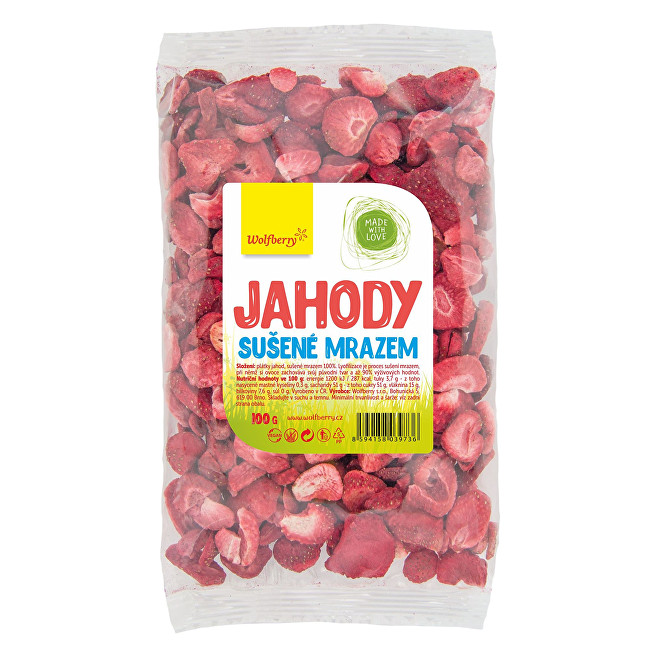 Zobrazit detail výrobku Wolfberry Jahody lyofilizované 500 g Zobrazit detail výrobku Wolfberry Jahody lyofilizované 500 g