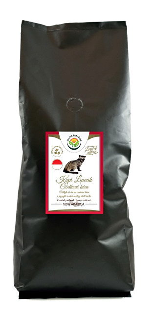 Salvia Paradise Káva - Kopi Luwak - cibetková káva 250 g