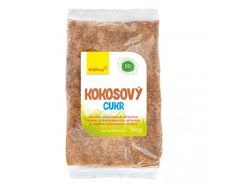 Zobrazit detail výrobku Wolfberry Kokosový cukr BIO 500 g Zobrazit detail výrobku Wolfberry Kokosový cukr BIO 500 g