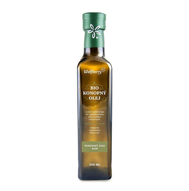 Wolfberry Konopný olej BIO 500 ml