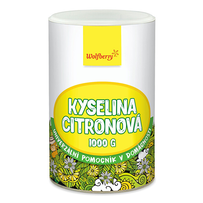 Zobrazit detail výrobku Wolfberry Kyselina citronová 1000 g Zobrazit detail výrobku Wolfberry Kyselina citronová 1000 g