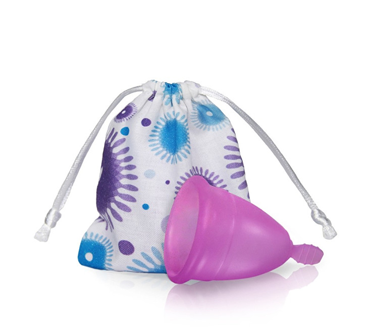 LUNACUP Menstruační kalíšek LUNACUP - vel. 2 (větší) čirý + sterilizační sáček