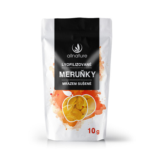 Zobrazit detail výrobku Allnature Meruňka sušená mrazem kousky 10 g Zobrazit detail výrobku Allnature Meruňka sušená mrazem kousky 10 g