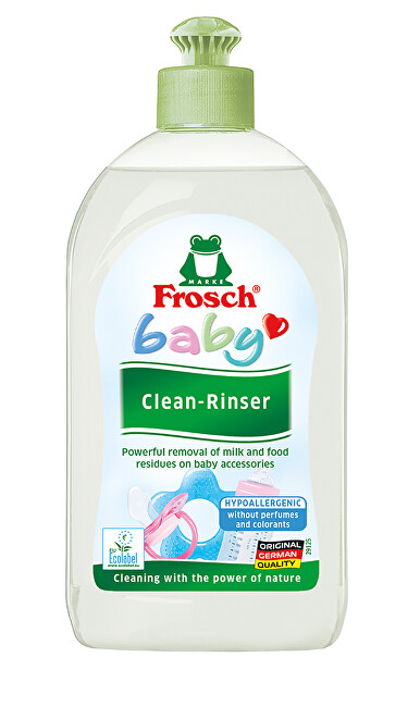 Zobrazit detail výrobku Frosch Mycí prostředek na dětské potřeby 500 ml Zobrazit detail výrobku Frosch Mycí prostředek na dětské potřeby 500 ml