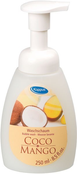 Kappus Pěnové mýdlo - kokos + mango 250 ml