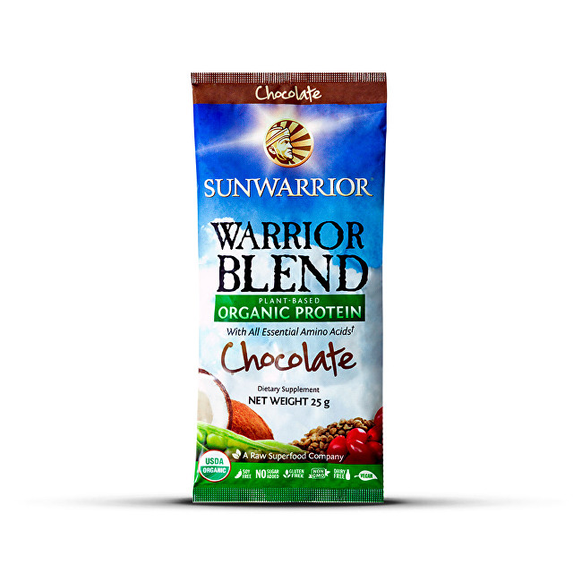 Sunwarrior Protein Blend BIO čokoládový 25 g