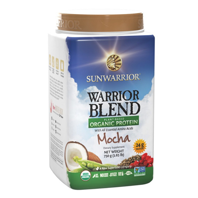 Sunwarrior Protein Blend BIO moka 750 g