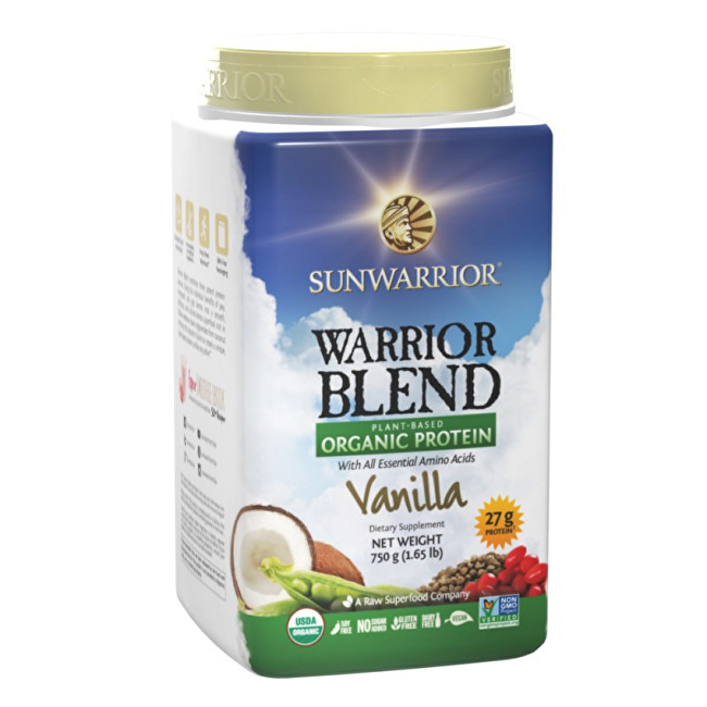 Sunwarrior Protein Blend BIO vanilkový 750 g