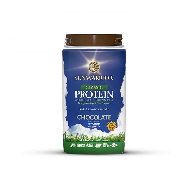 Zobrazit detail výrobku Sunwarrior Protein Classic čokoládový 750 g Zobrazit detail výrobku Sunwarrior Protein Classic čokoládový 750 g