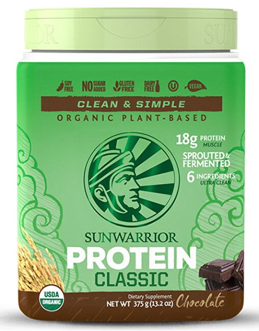 Zobrazit detail výrobku Sunwarrior Protein Classic čokoládový 750 g Zobrazit detail výrobku Sunwarrior Protein Classic čokoládový 750 g