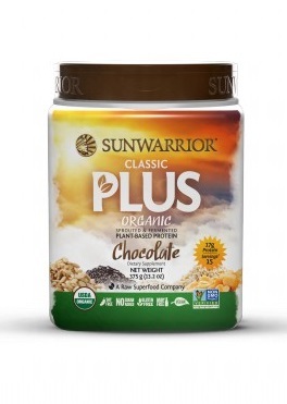 Sunwarrior Protein Plus BIO čokoládový 375 g