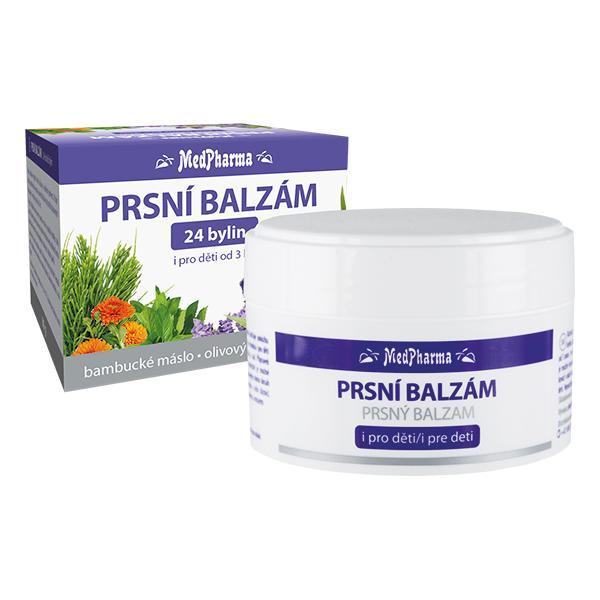 Zobrazit detail výrobku MedPharma Prsní balzám 24 druhů bylin 80 ml Zobrazit detail výrobku MedPharma Prsní balzám 24 druhů bylin 80 ml