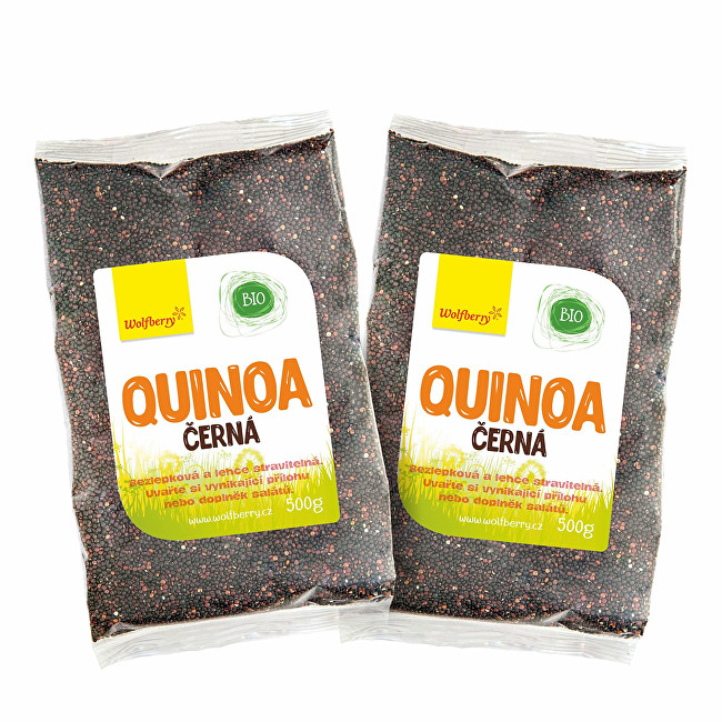 Wolfberry Quinoa černá BIO 500 g