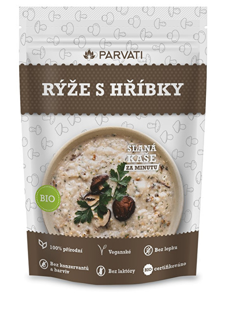 Zobrazit detail výrobku Parvati Rýže s hříbky Zobrazit detail výrobku Parvati Rýže s hříbky