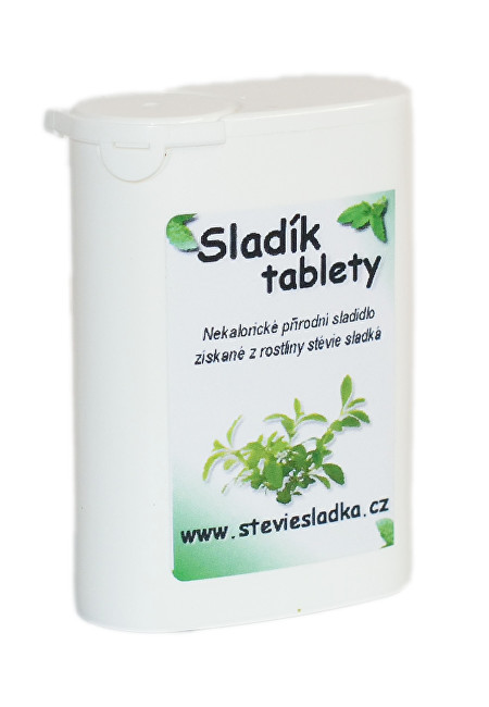 Salvia Paradise Sladík sladidlo - stévie sladká tablety 500 ks