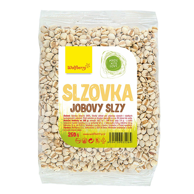 Zobrazit detail výrobku Wolfberry Slzovka obecná 250 g Zobrazit detail výrobku Wolfberry Slzovka obecná 250 g