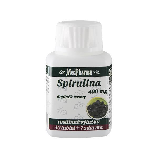 Zobrazit detail výrobku MedPharma Spirulina 400 mg 30 tbl. + 7 tbl. ZDARMA Zobrazit detail výrobku MedPharma Spirulina 400 mg 30 tbl. + 7 tbl. ZDARMA