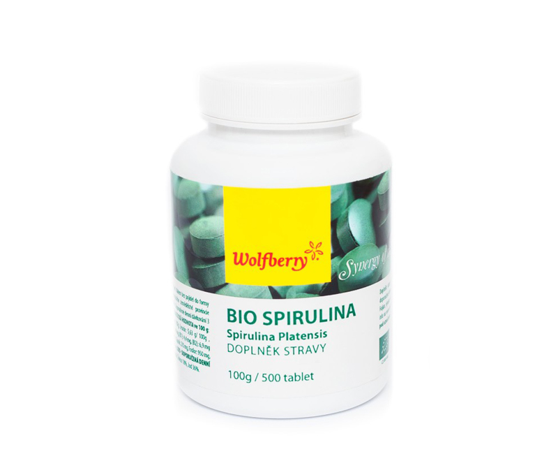Zobrazit detail výrobku Wolfberry Spirulina BIO tablety 100 g Zobrazit detail výrobku Wolfberry Spirulina BIO tablety 100 g