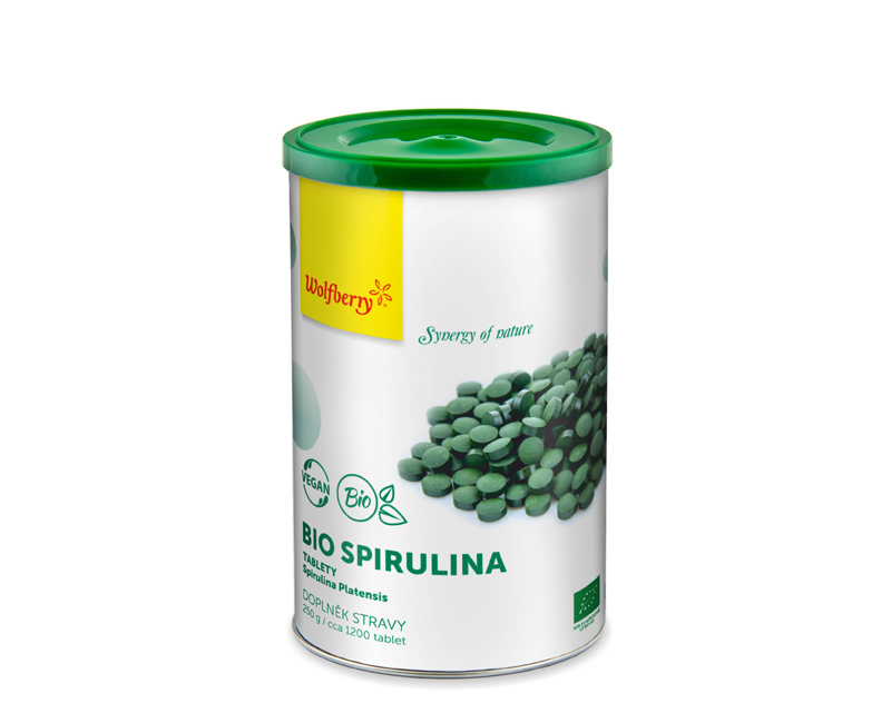 Zobrazit detail výrobku Wolfberry Spirulina BIO tablety 250 g Zobrazit detail výrobku Wolfberry Spirulina BIO tablety 250 g