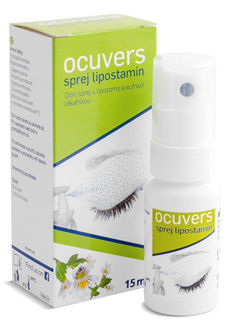 Ocuvers Spray lipostamin oční sprej 15 ml