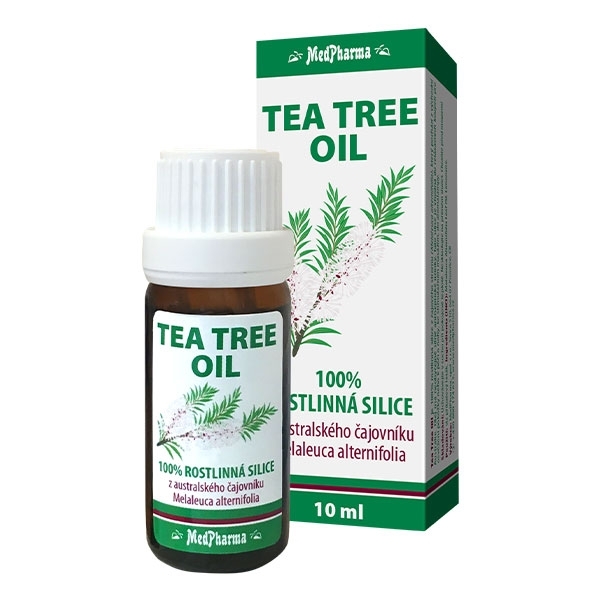 Zobrazit detail výrobku Medpharma Tea Tree Oil 10 ml Zobrazit detail výrobku Medpharma Tea Tree Oil 10 ml