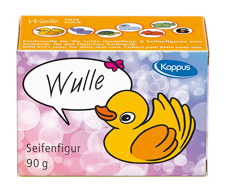 Zobrazit detail výrobku Kappus Tvarované mýdlo Kačenka 90 g Zobrazit detail výrobku Kappus Tvarované mýdlo Kačenka 90 g