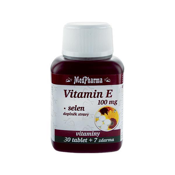 Zobrazit detail výrobku MedPharma Vitamín E 100 mg + selen 30 tbl. + 7 tbl. ZDARMA Zobrazit detail výrobku MedPharma Vitamín E 100 mg + selen 30 tbl. + 7 tbl. ZDARMA