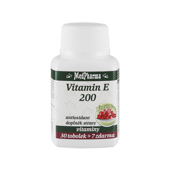MedPharma Vitamín E 200 Forte 30 tob. + 7 tob. ZDARMA